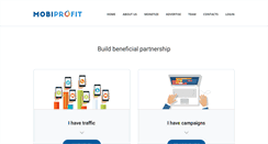 Desktop Screenshot of mobiprofit.com