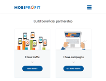 Tablet Screenshot of mobiprofit.com